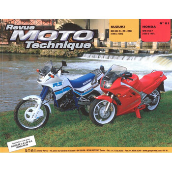 RMT 81.3 HONDA VFR750 (1990 à 1997) et SUZUKI DR 650 (1990 à 1995) Etai