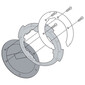 Bride Tanklock Kawasaki - BF04