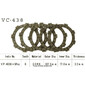 Disques garnis d'embrayage Cross VC438