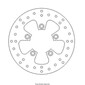 Disque de frein Piaggio DIS5005