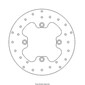 Disque de frein Suzuki DIS1184
