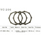 Disques garnis d'embrayage VC206