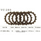 Disques garnis d'embrayage VC289