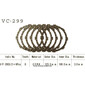 Disques garnis d'embrayage VC299