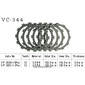 Disques garnis d'embrayage VC344