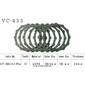 Disques garnis d'embrayage VC433