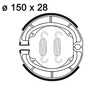 Machoires de frein LMS806