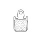Plaquettes de frein Racing métal fritté - 1180C60