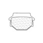 Plaquettes de frein Scooter métal fritté - 3012SC
