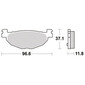 Plaquettes de frein S1275N